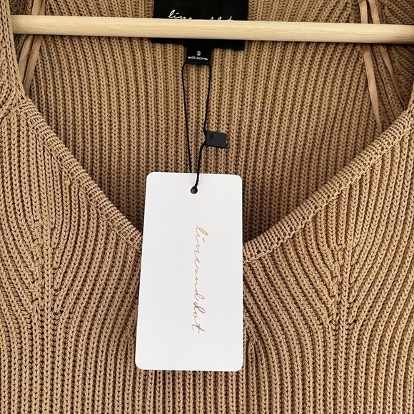 Line & Dot Melissa Sweater Knit Midi Dress - S - Picture 6 of 7